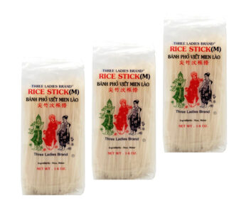 Three Ladies Brand Rice Stick Noodle – Phở Dry Noodle (M)