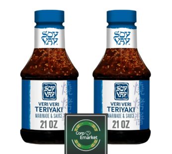 Soy Vay Veri Veri Teriyaki Marinade and Sauce, 21 fl oz x 2 packs